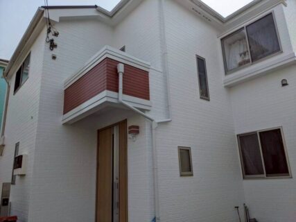 府中市H様邸で外壁塗装