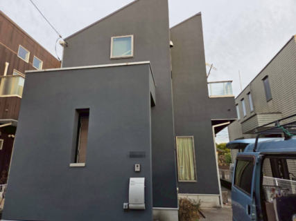 国立市Y様邸で外壁屋根塗装工事